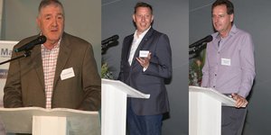 Guest Speakers and Sponsors - Mr Tim Appleton (MBE), Ryan Laubscher (VWSA) and Dr Andrew Venter (the Blue Fund)